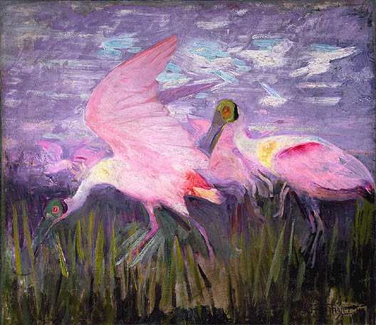 Abbott Handerson Thayer Roseate Spoonbills